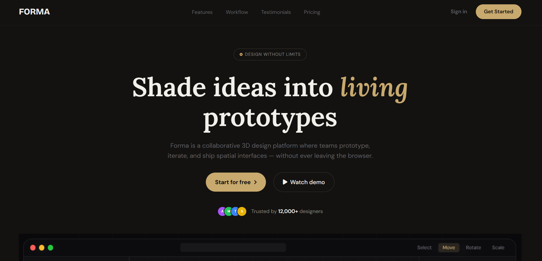 Forma - Web Layout
